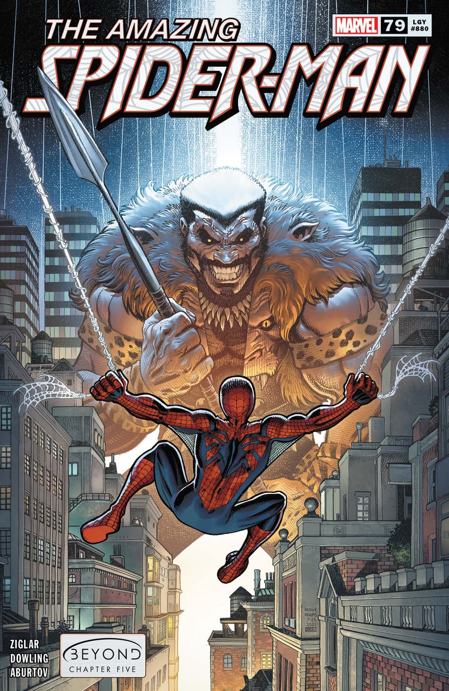 AMAZING SPIDER-MAN #79 cover by Arthur Adams