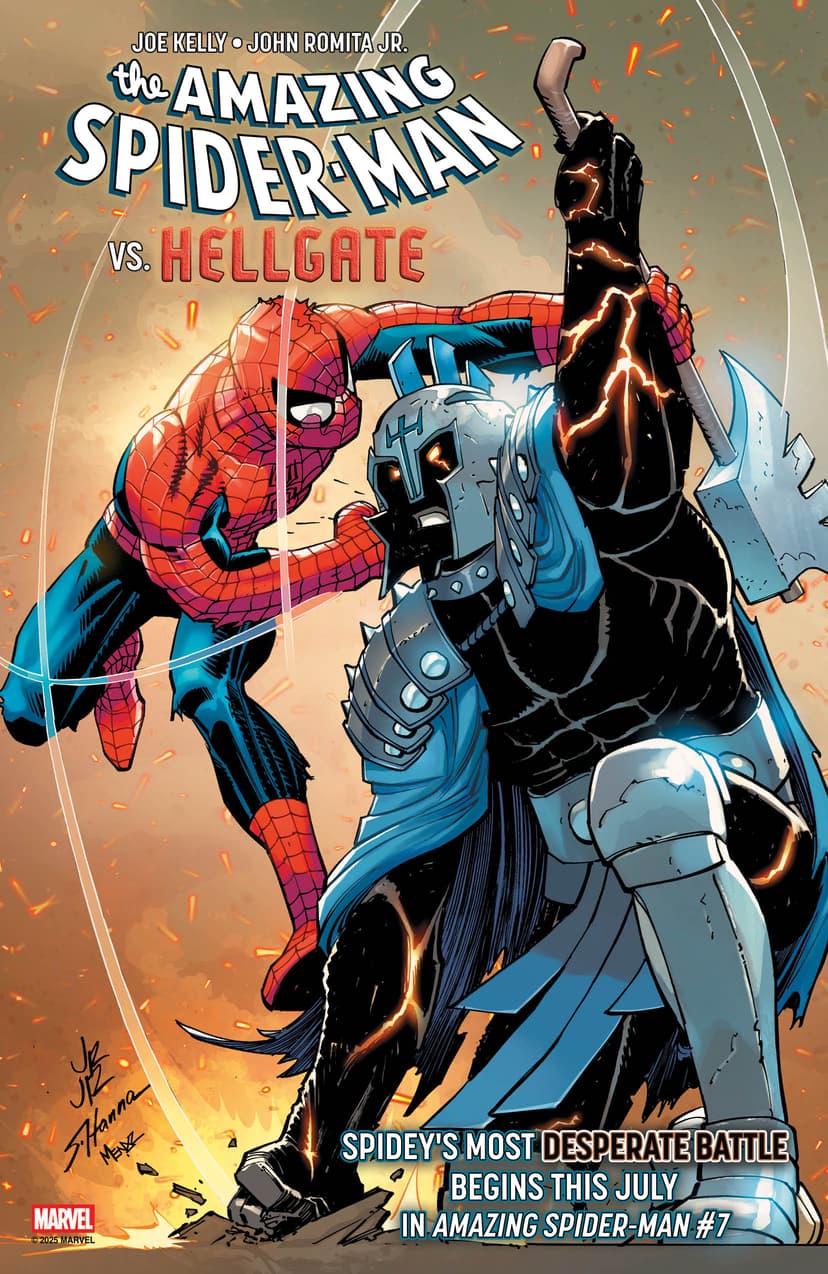 AMAZING SPIDER-MAN #7 Cover by JOHN ROMITA JR.