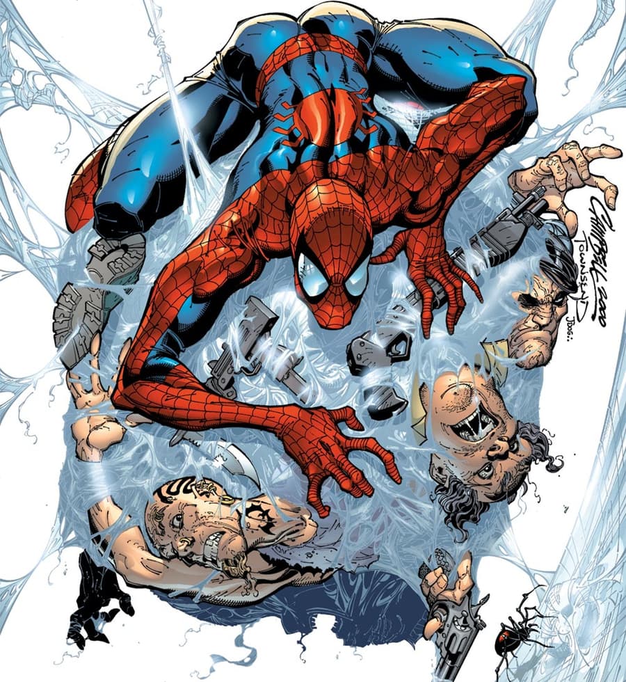 AMAZING SPIDER-MAN (1999) #30 cover by J. Scott Campbell