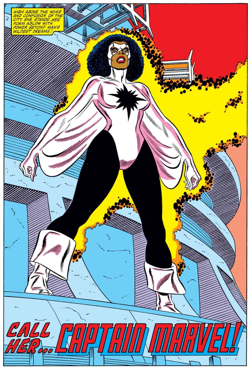 The first appearance of Monica Rambeau.