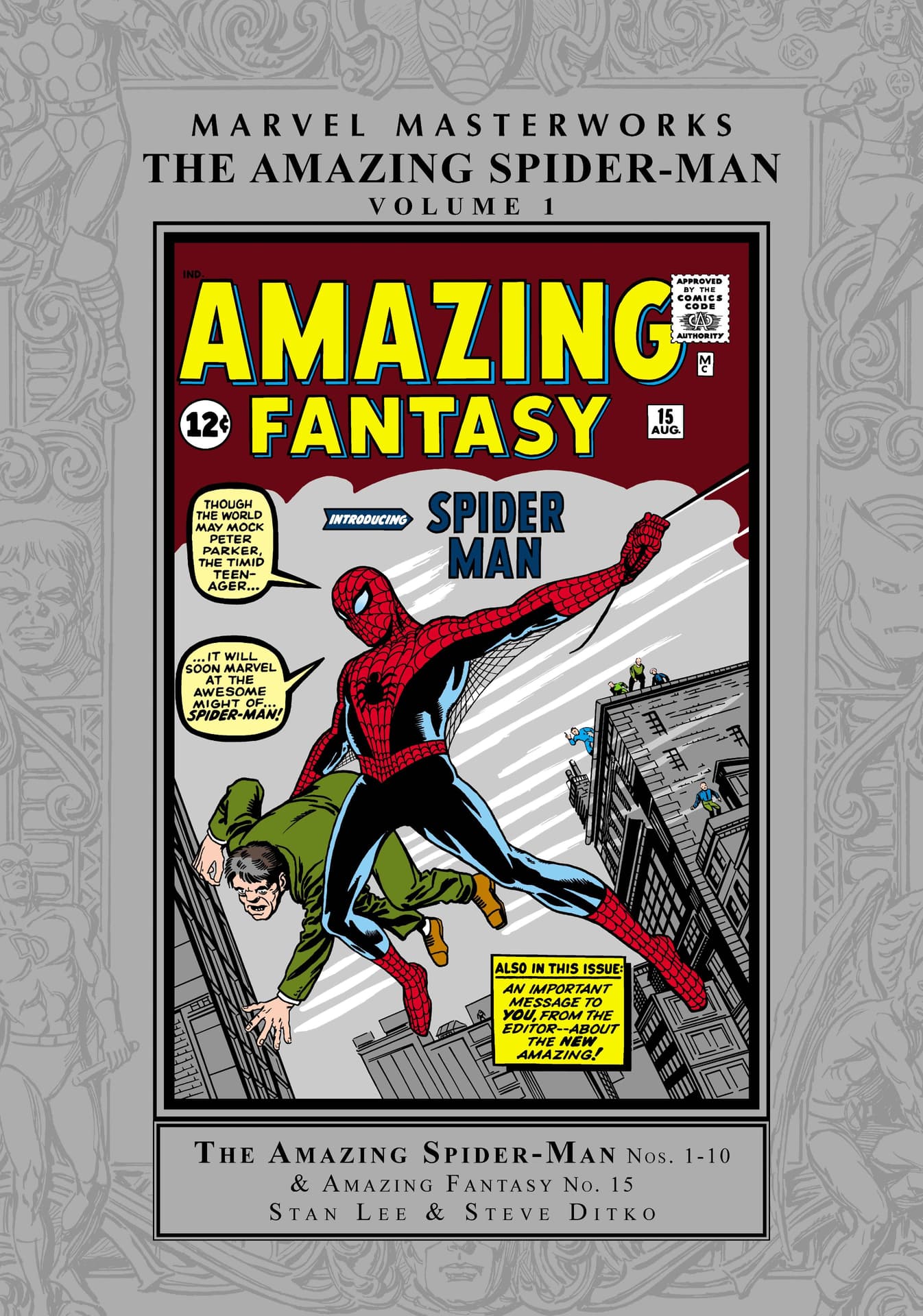 MARVEL MASTERWORKS: THE AMAZING SPIDER-MAN VOL. 1 cover