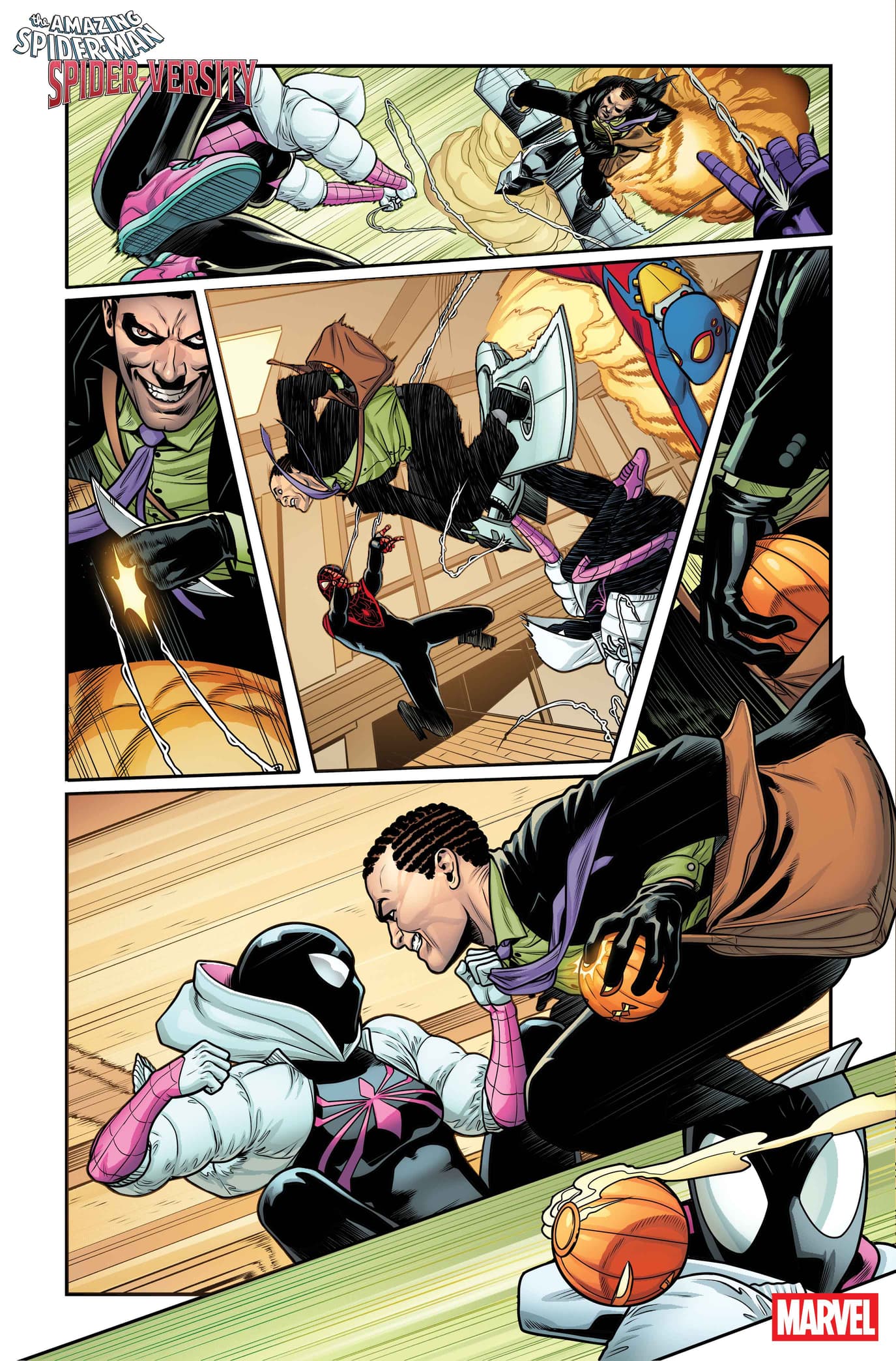 AMAZING SPIDER-MAN: SPIDER-VERSITY #1 by Jordan Morris, Joe Kelly, Pere Pérez