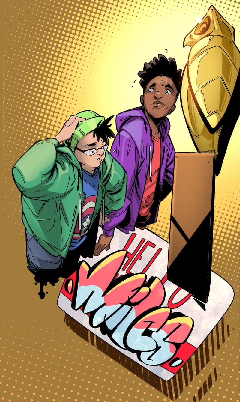 ASTONISHING MILES MORALES: SPIDER-MAN INFINITY COMIC (2025) #1 interior artwork by Alessandro Miracolo