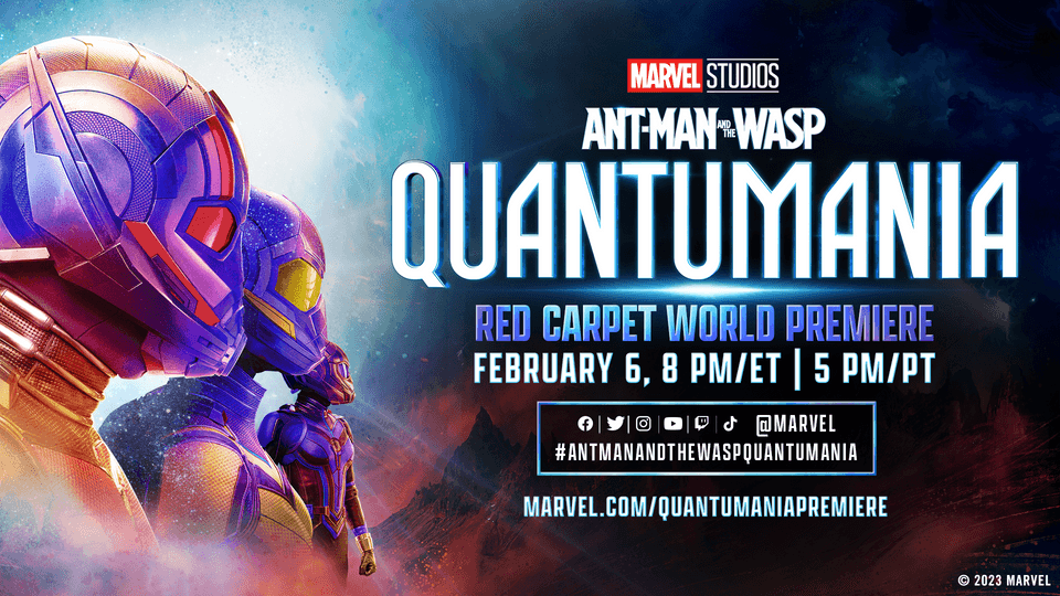 ‘Ant-Man and The Wasp: Quantumania’ Red Carpet Premiere Livestream