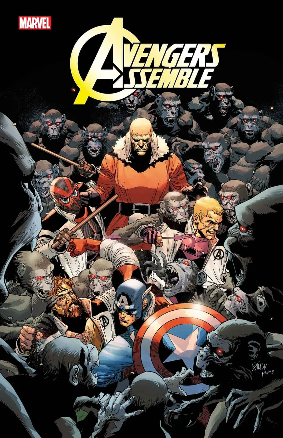 Avengers Assemble SP2枚 Avengers Assemble' #2 Preview Presents a Paranormal Problem for