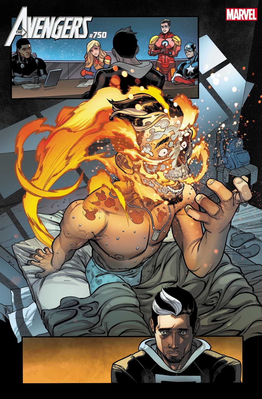 AVENGERS #750 Preview Art by Javier Garrón, Colors by David Curiel