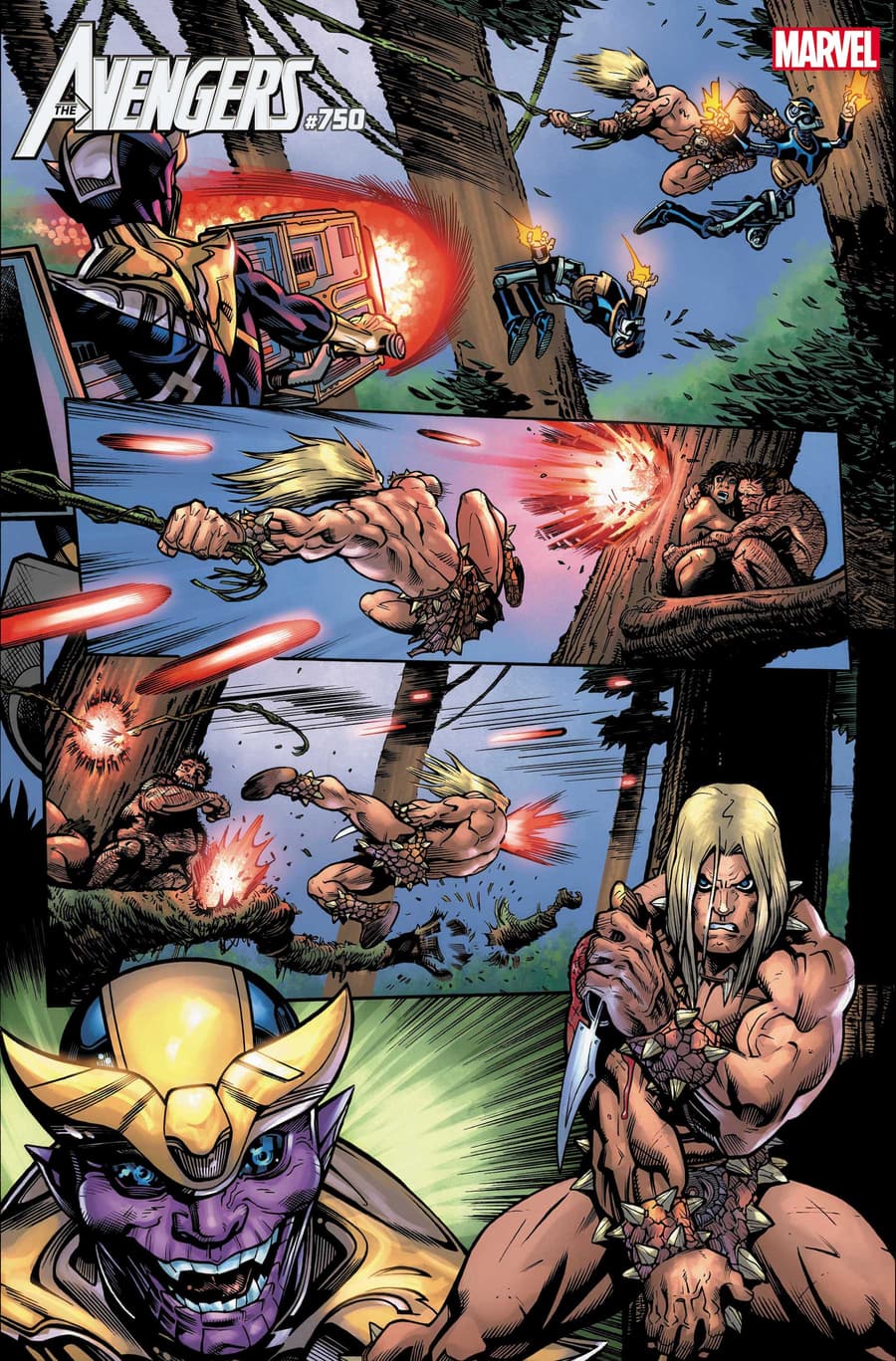 AVENGERS #750 Preview Art by Ed McGuinness, Colors by Alex Sinclair