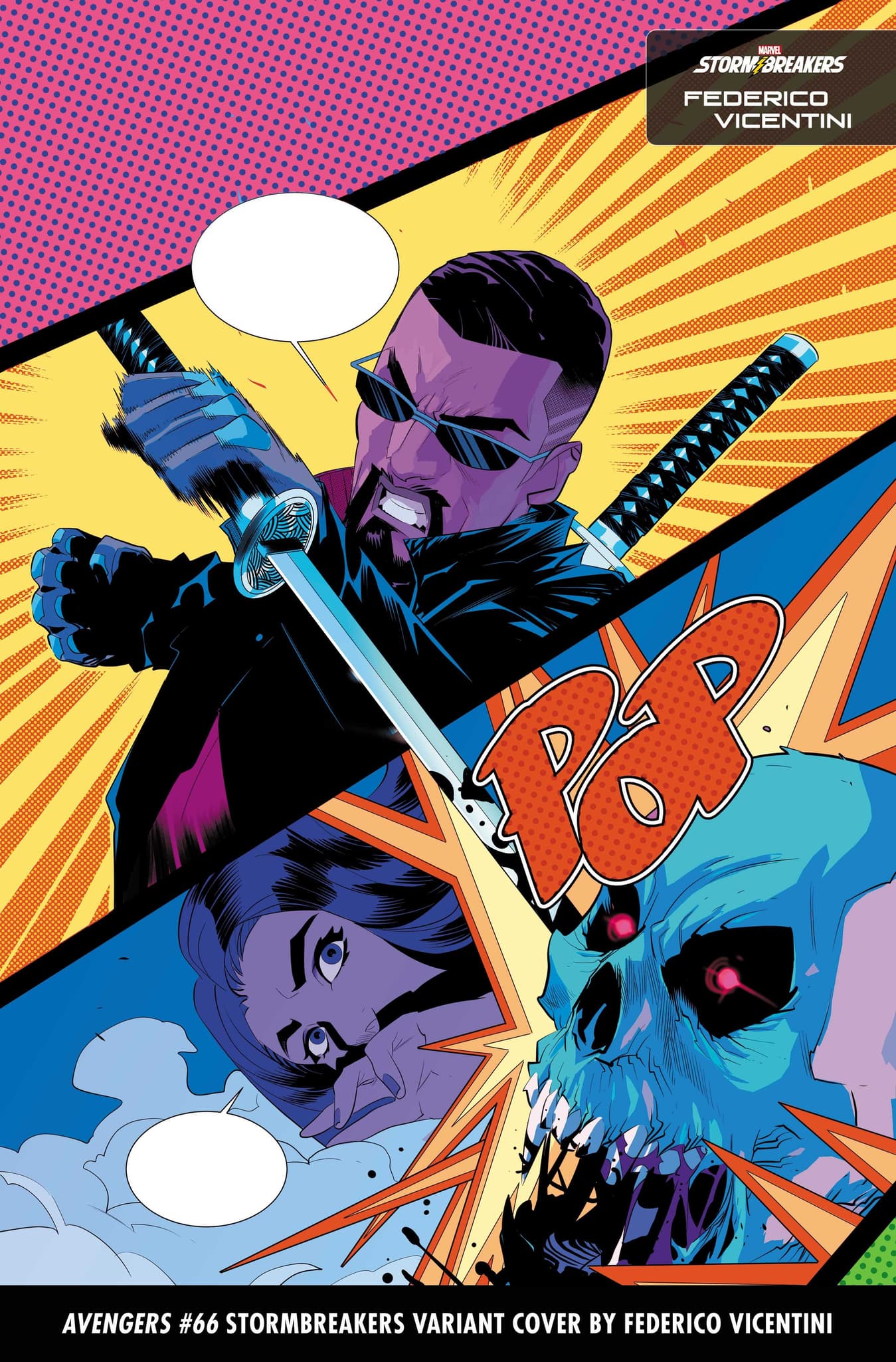 AVENGERS #66 Stormbreakers Variant Cover by Federico Vicentini