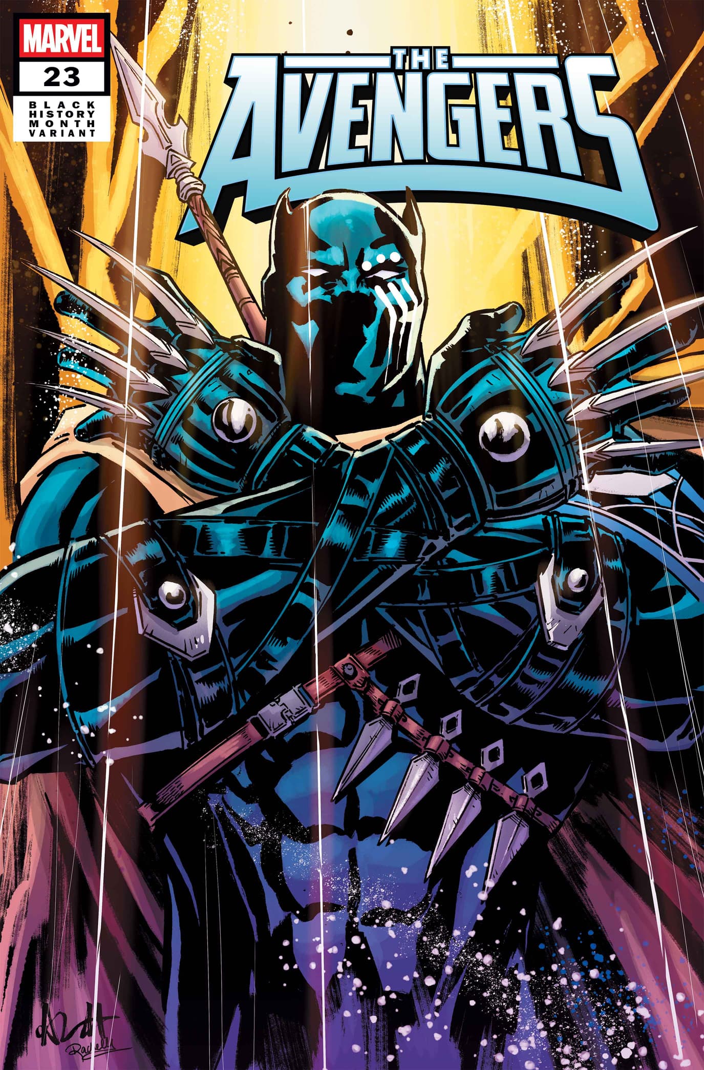 AVENGERS #23 Black History Month Variant Cover by Alitha Martinez