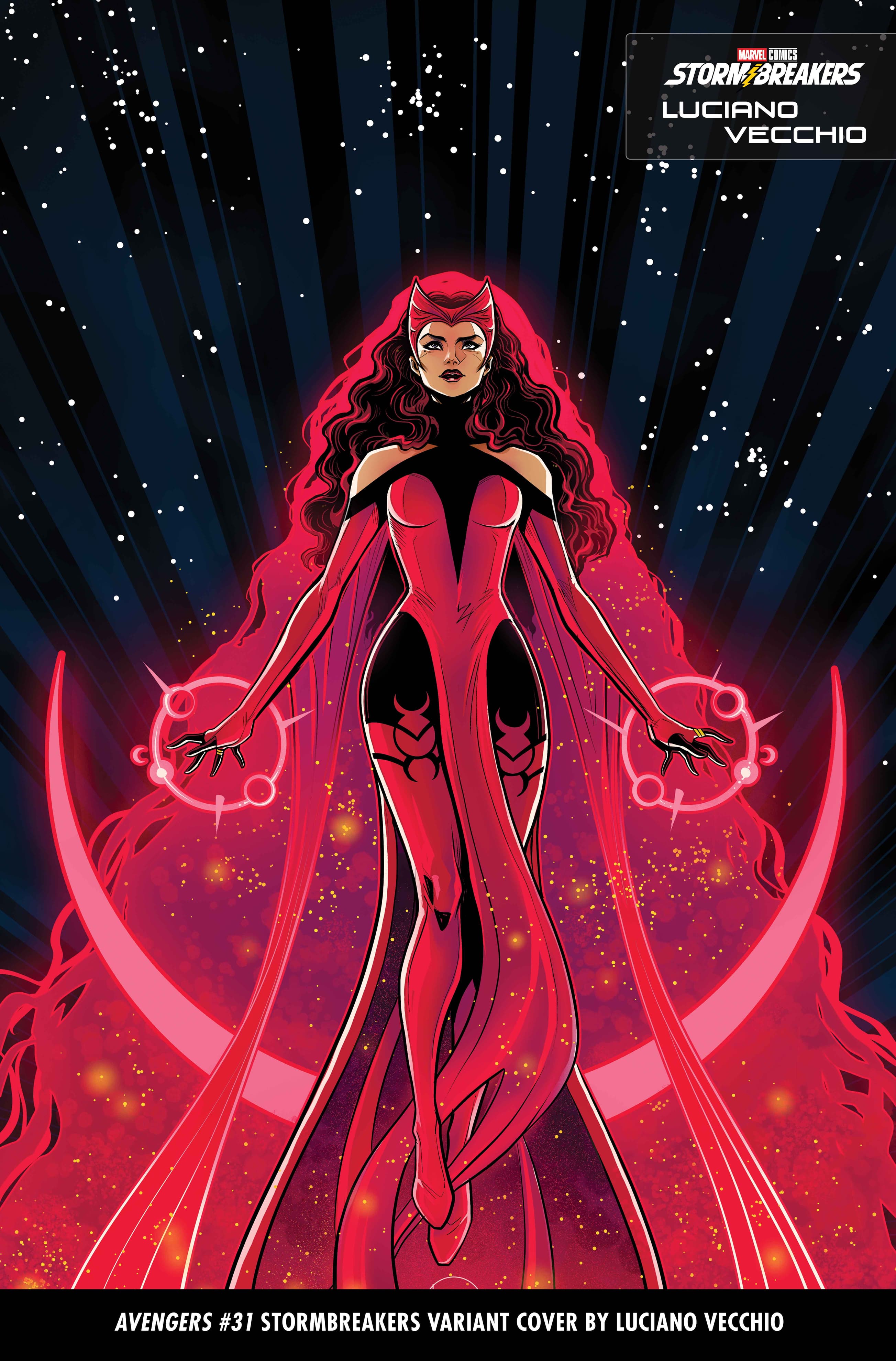 AVENGERS #31 Stormbreakers New Class Variant Cover by LUCIANO VECCHIO