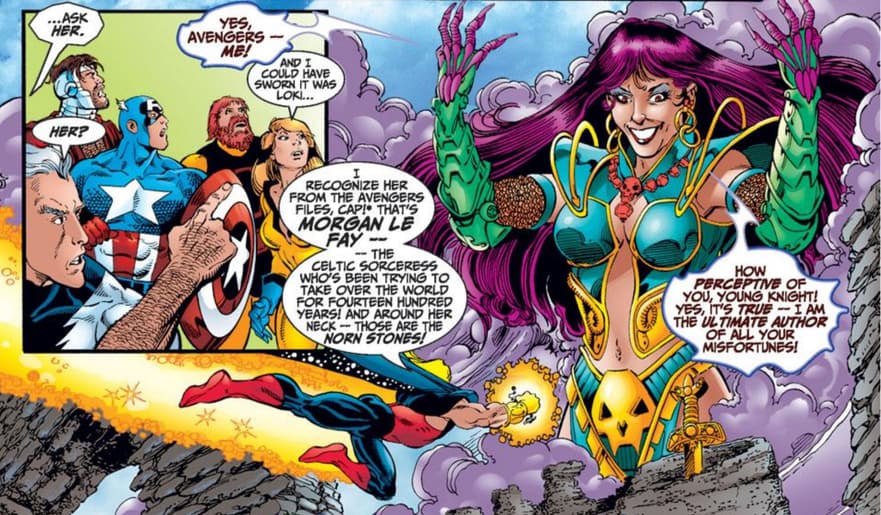 Morgan le Fay and the Avengers