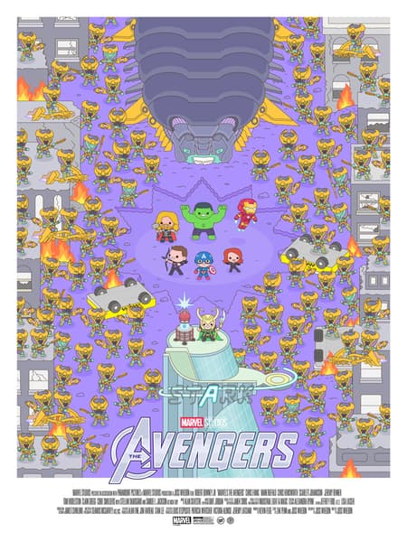 100% Soft - Marvel's The Avengers Limited Edition Poster