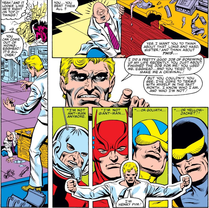 Hank Pym quits