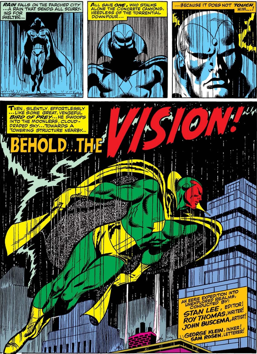 The Vision debut