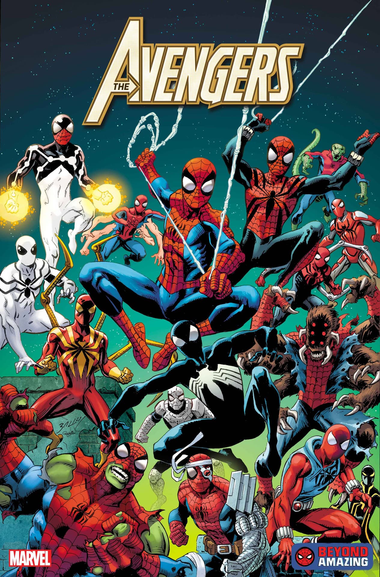 AVENGERS #59 BEYOND AMAZING VARIANT COVER by MARK BAGLEY, On Sale 8/10