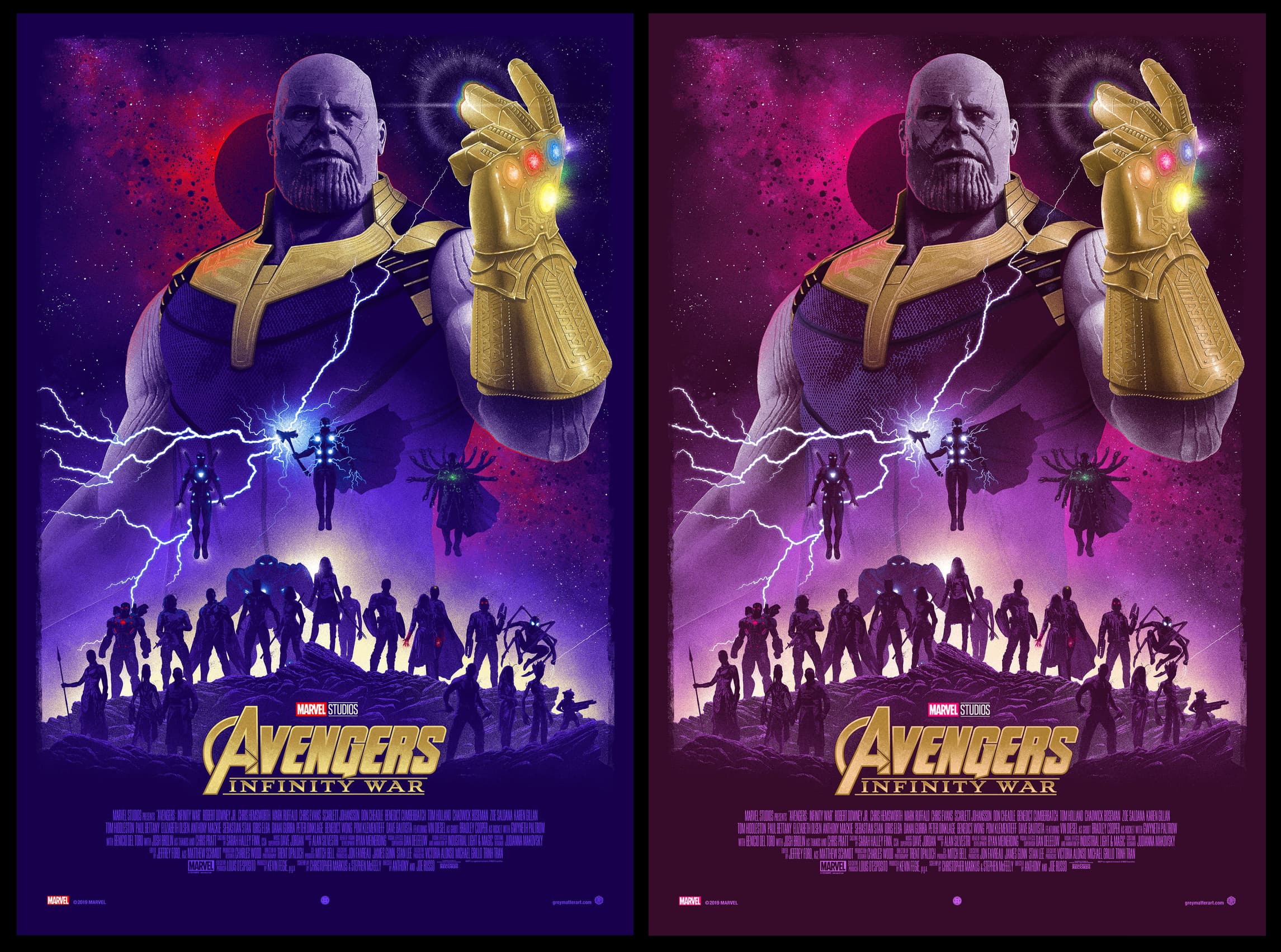 Avengers Infinity War by Marko Manev