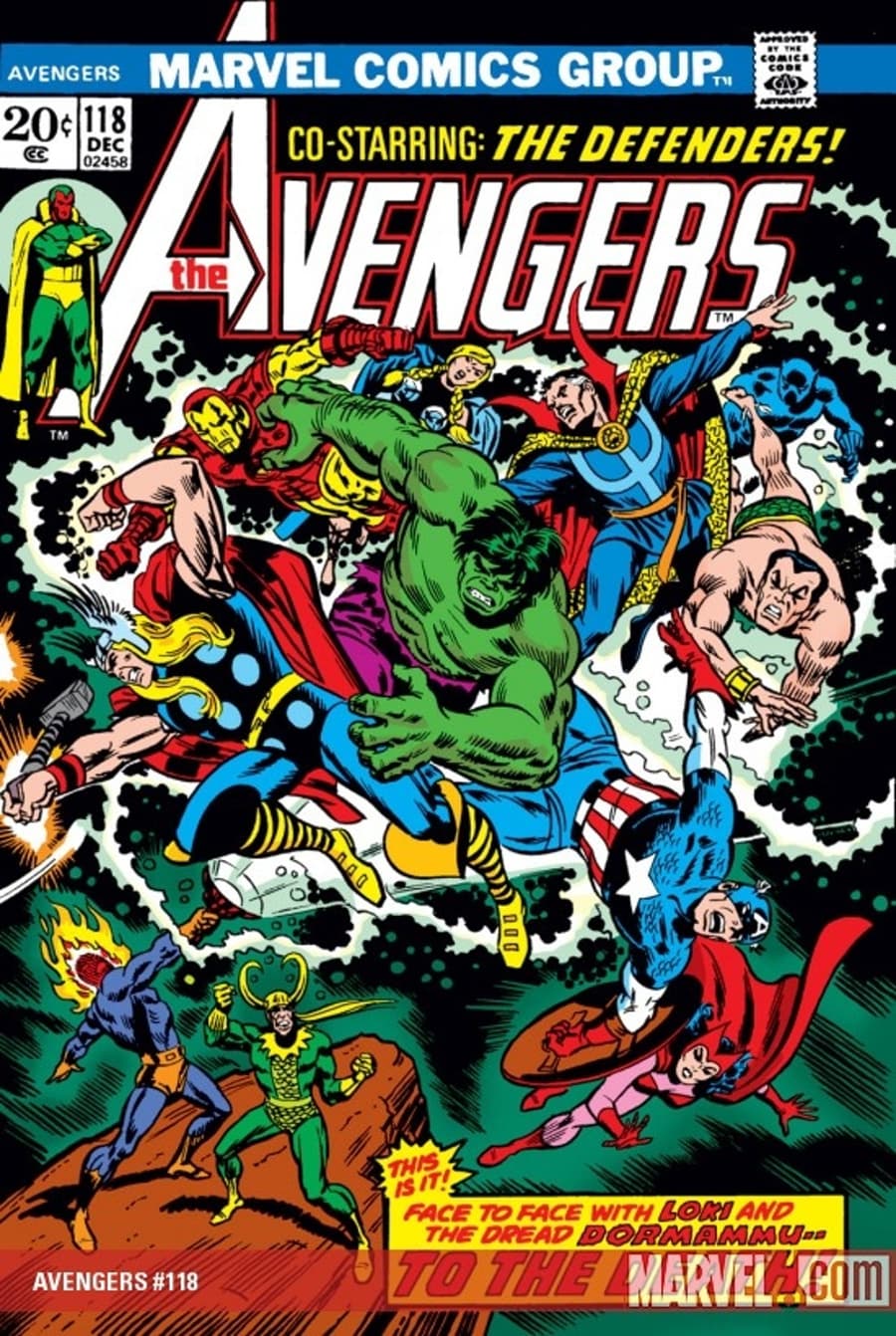 AVENGERS (1963) #118 cover by Bob Brown