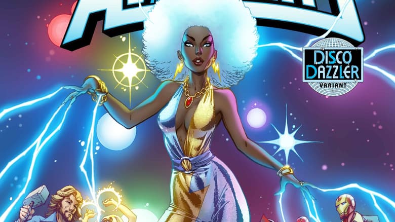 AVENGERS #17 Disco Dazzler Variant Cover by J. Scott Campbell
