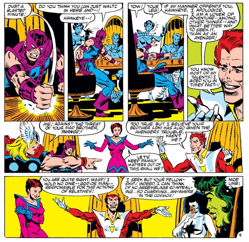 Starfox & Vision Marvel comics, Marvel, Marvel studios