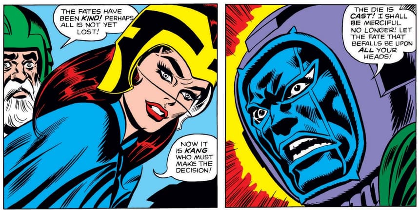 Ravonna’s first appearance in AVENGERS (1963) #23!