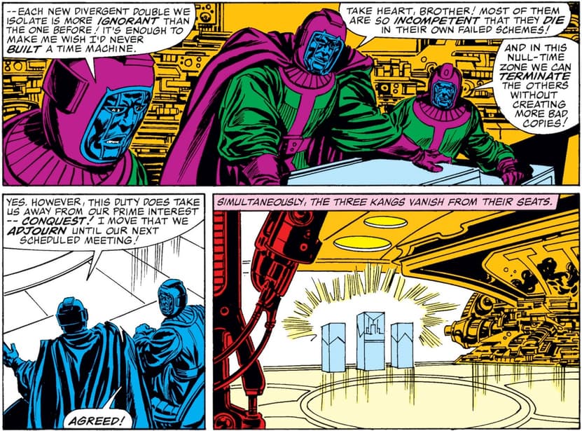 The first appearance of the Council in AVENGERS (1963) #267.