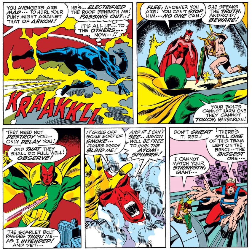 Read online The Vision and the Scarlet Witch (1985) comic - Issue #1