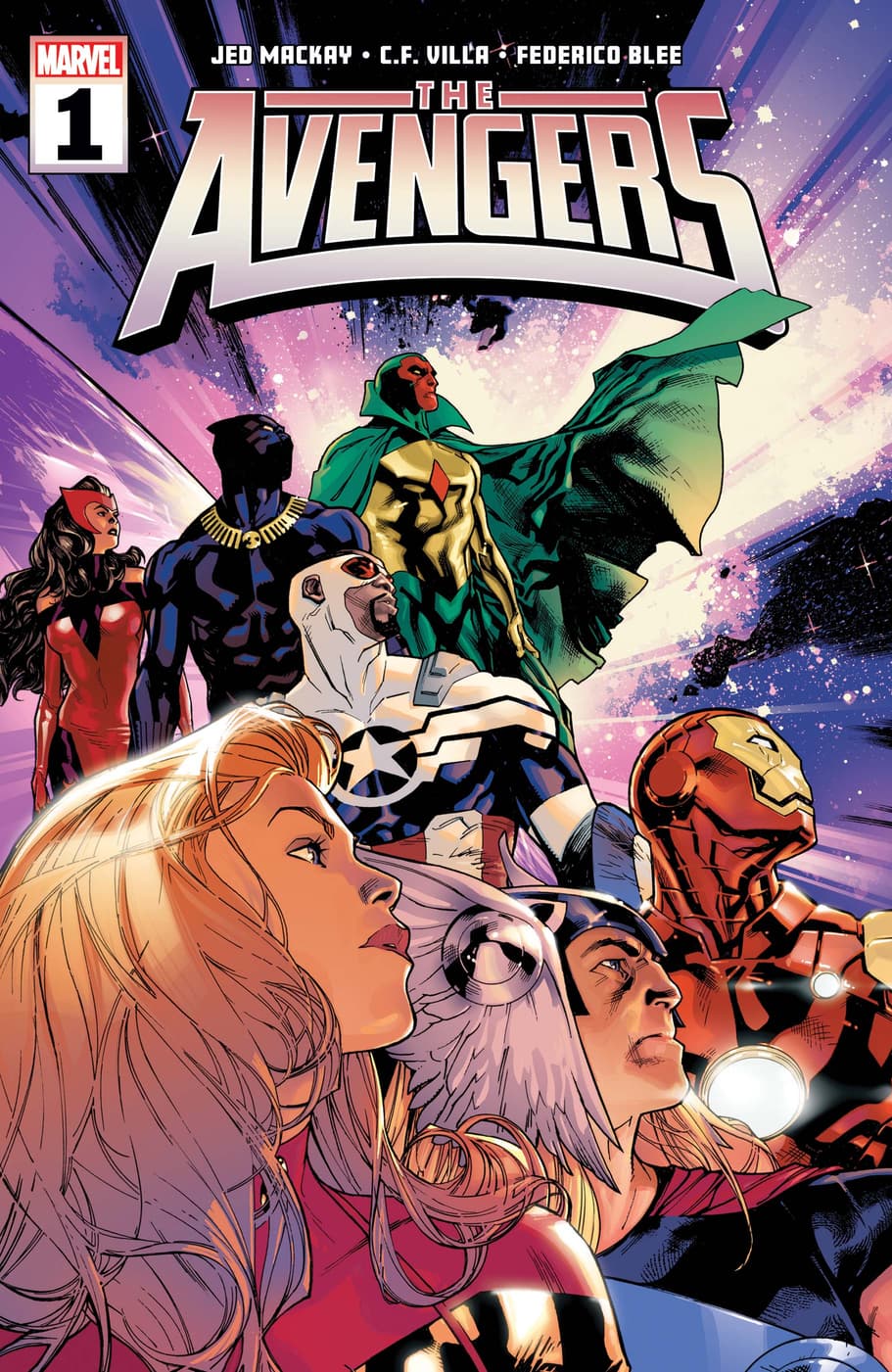 AVENGERS (2023) #1 cover by Stuart Immonen