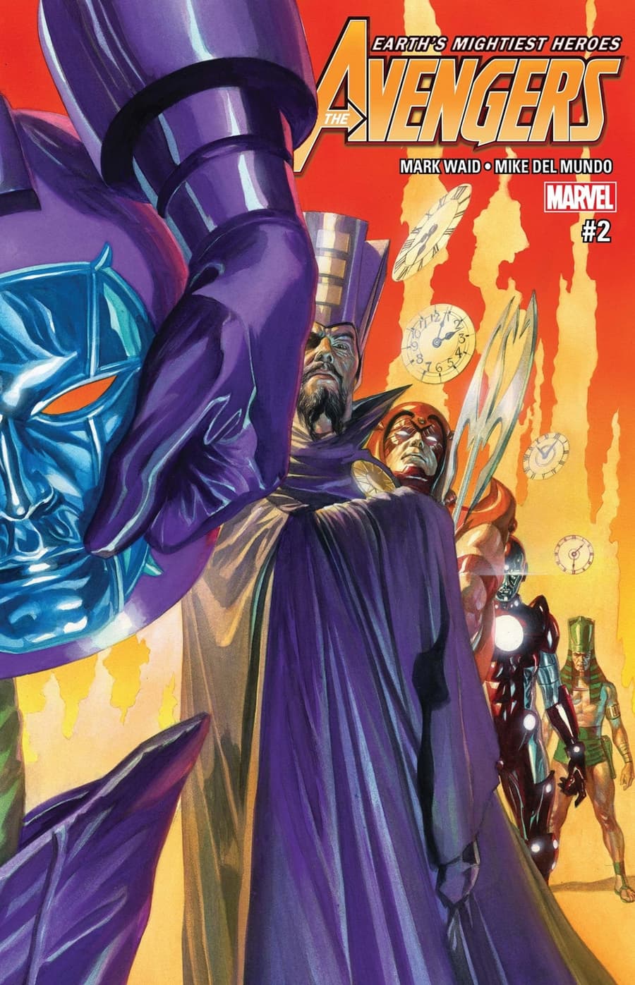 AVENGERS (2016) #2 cover by Alex Ross
