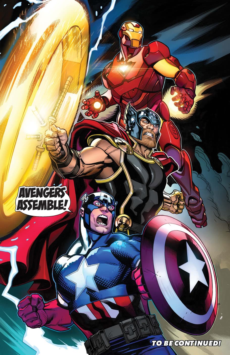 Big Three Avengers Assemble!