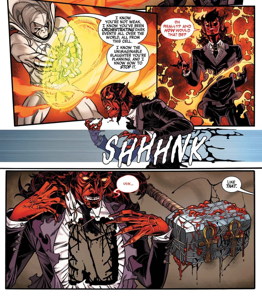 The "death" of Mephisto