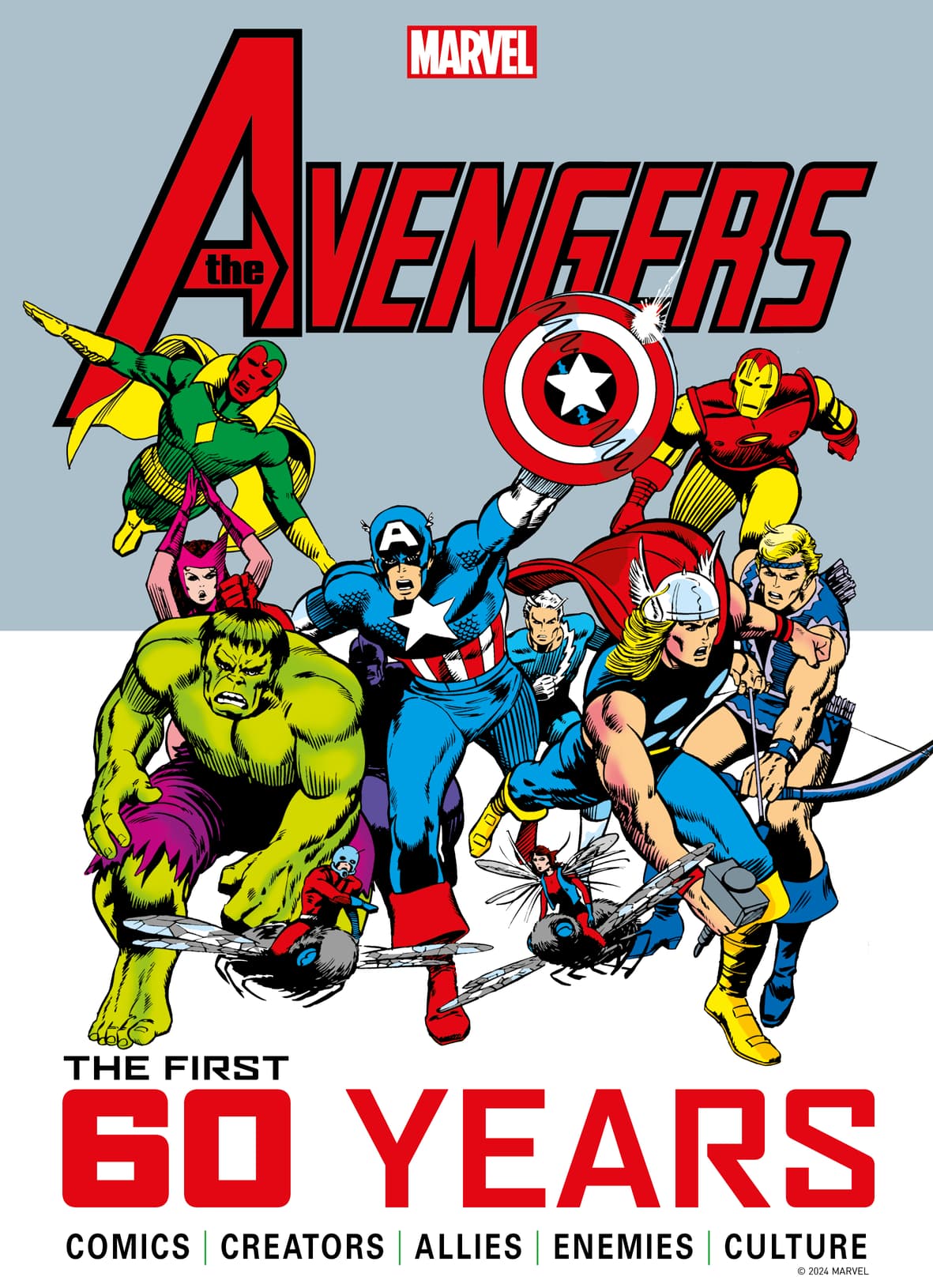 Marvel's Avengers: The First 60 Years Book Cover