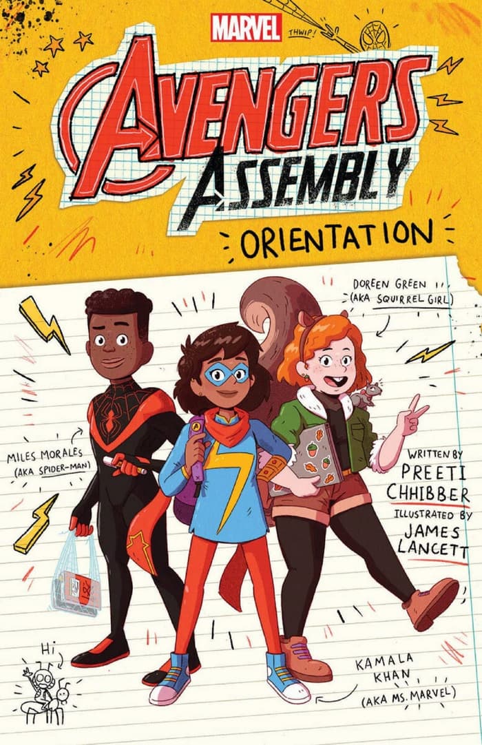 Cover to AVENGERS ASSEMBLY: ORIENTATION