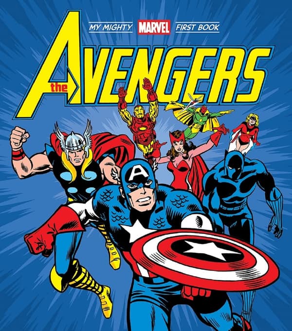 Cover to The Avengers: My Mighty Marvel First Book.