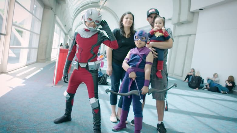 Marvel Cosplay Family of Avengers