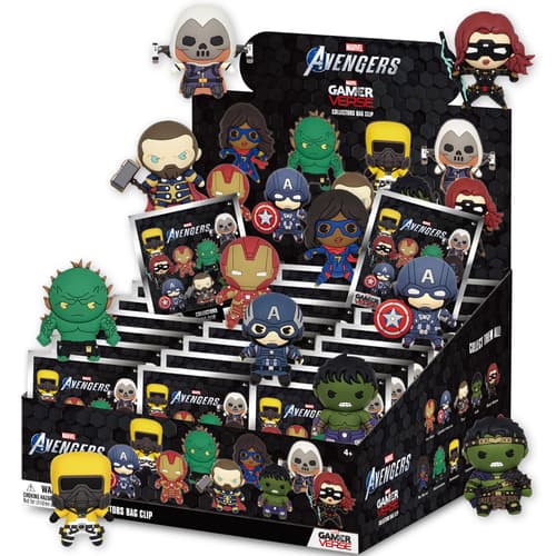 Marvel Gamerverse 3D Foam Keyrings