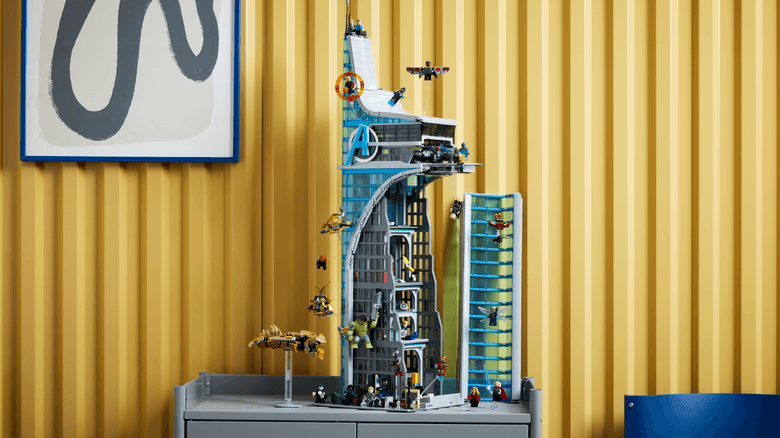 Lego invites fans to assemble the new Marvel Avengers Tower set