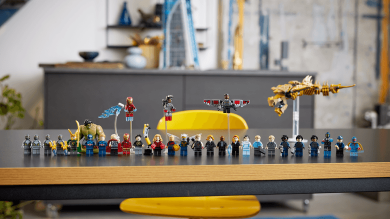 Lego invites fans to assemble the new Marvel Avengers Tower set