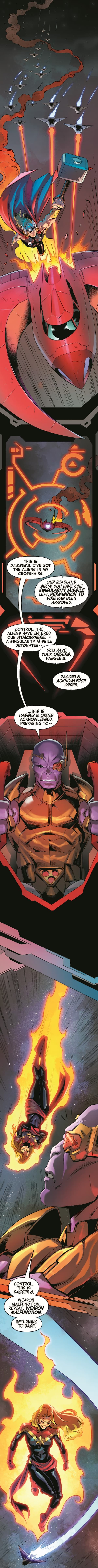 AVENGERS UNITED INFINITY COMIC (2023) #21 by Derek Landy and Davide Tinto