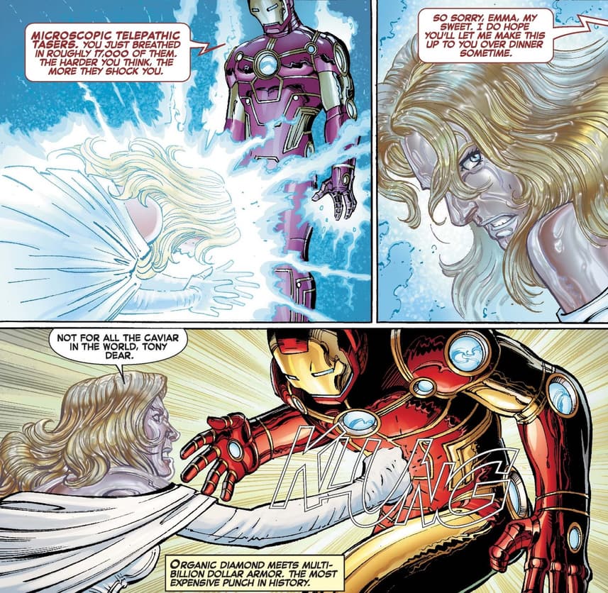 Relationship Recap: Tony Stark and Emma Frost