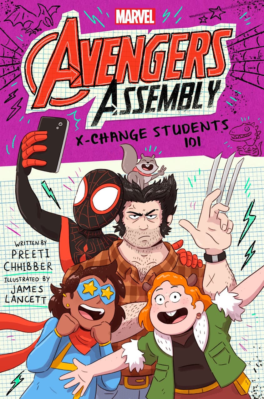 Avengers Assembly: X-Change Students 101 cover by James Lancett