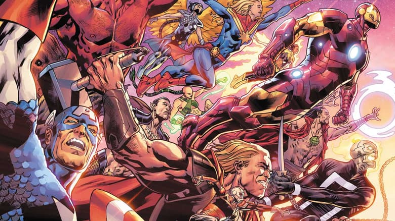 AVENGERS ASSEMBLE ALPHA (2022) #1 cover by Bryan Hitch