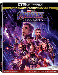 Avengers: Endgame Movie Buy Now Purchase Canada 4K UHD Cinematic Universe Edition English