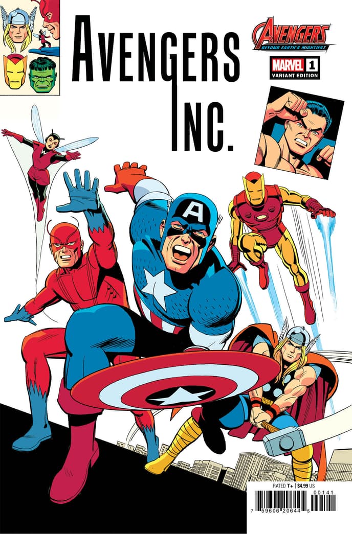 AVENGERS INC. #1 Avengers 60th Anniversary Variant Cover by Leo Romero