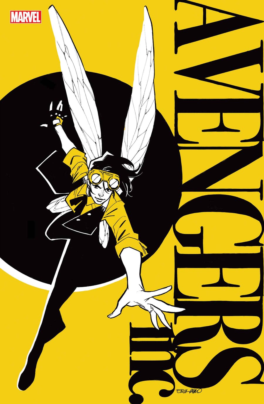 AVENGERS INC. #1 variant cover by Erica D'Urso