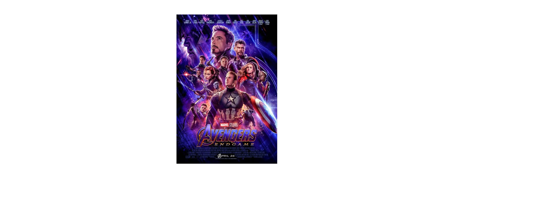 Avengers: Endgame Movie Poster Avengers 4