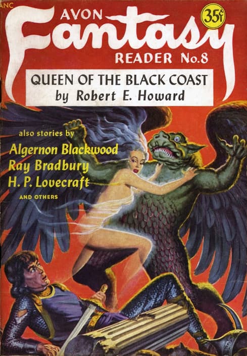 Cover of Avon Fantasy featuring Belit