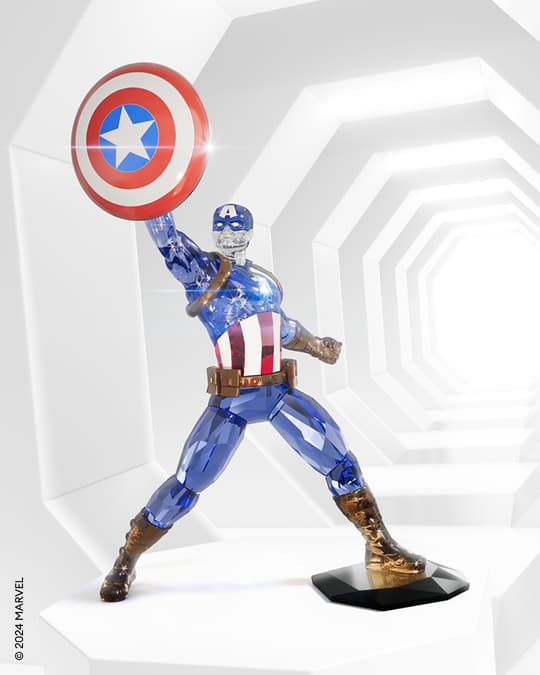 MARVEL x Swarovski Collection Captain America