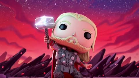 Image for Thor and Loki Face Off in New Marvel Funko Short