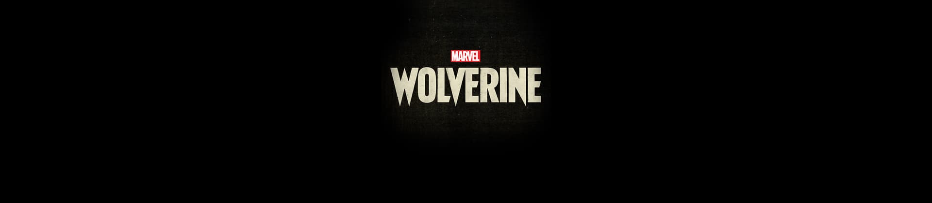 Marvel's Wolverine Game Logo on Black