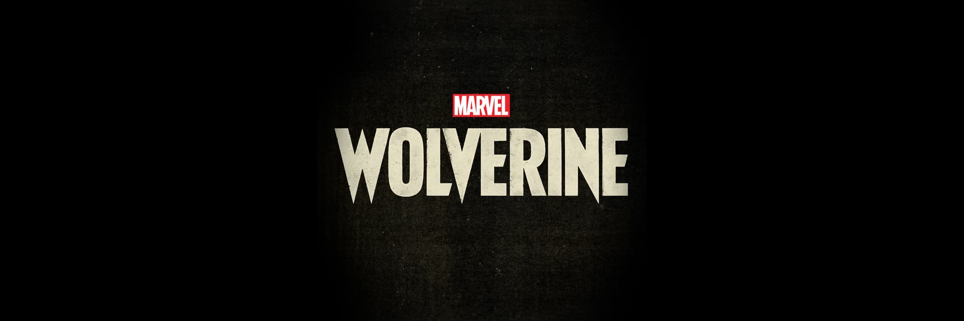 Marvel's Wolverine Game Logo on Black